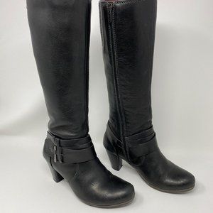 Pikolinos Women's Verona Tall Black Leather Boots
